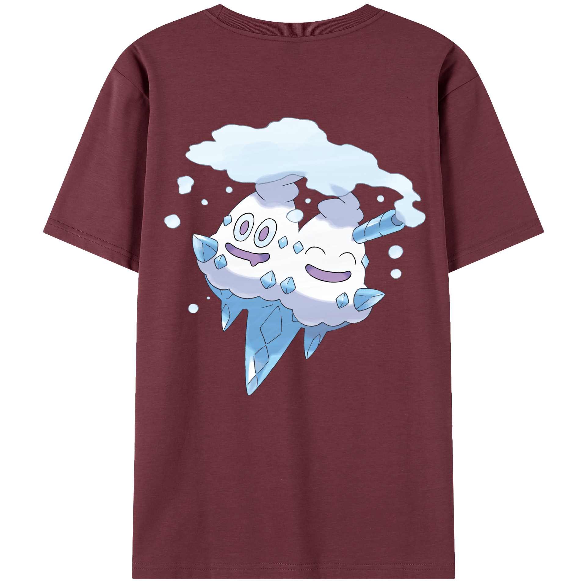 （画像用） ポケットモンスター Pokémon 綿100％半袖Tシャツ（背面プリント）